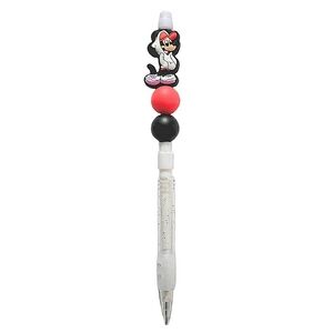 Mickey Mouse Disney Custom Beaded Mechanical Pencil Focal Bead White